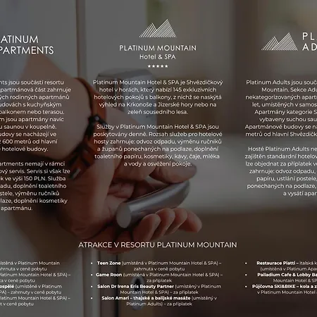 Apartmán Platinum Adults *